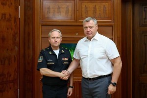 Игорь Бабушкин поздравил астраханцев с Днем Военно-морского флота