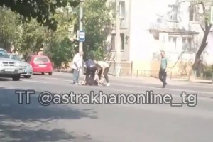 На улице Адмирала Нахимова в&#160;Астрахани 80-летний водитель сбил женщину