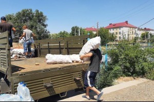 В Астраханской области воспитанники соццентра помогли отправить гуманитарную помощь на СВО