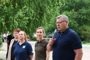 Игорь Бабушкин посетил юношеские военно-патриотические сборы в центре «Авангард»