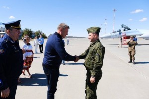 Игорь Бабушкин поздравил военнослужащих и&#160;ветеранов Военно-воздушных сил