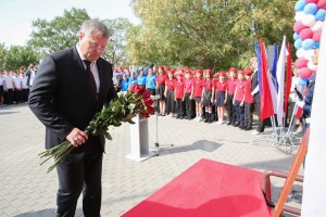 Школе в Астраханской области присвоено имя погибшего воина