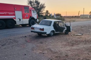 В Астраханской области сегодня произошло смертельное ДТП