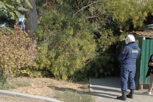 В Астрахани спасатели помогли женщине выбраться из&#160;дома