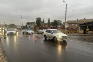 В Астрахани трое детей пострадали в ДТП