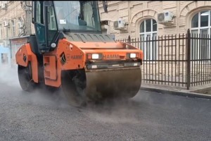 В Астрахани дорожники ускорили работу