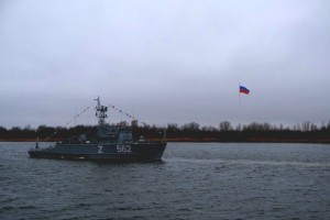 В Астрахани подняли самый большой в&#160;Поволжье флаг