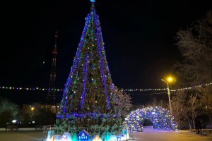 20 декабря в парке «Аркадия» зажгут огни на главной новогодней елке Астрахани