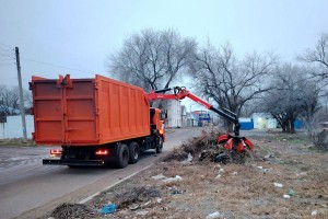 Астраханские коммунальщики занимались уборкой города в&#160;новогоднюю ночь