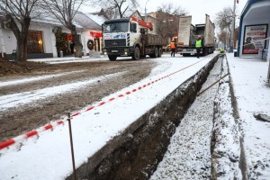 На улице Ленина в&#160;Астрахани завершается второй этап реконструкции ливневки