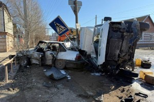 В Астрахани трое детей и&#160;трое взрослых пострадали в&#160;ДТП