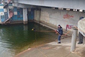 В центре Астрахани утонул мужчина