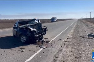 В Астраханской области три человека погибли в&#160;ДТП