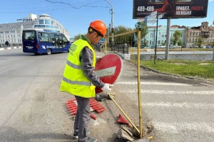 В Астрахани после долгого перерыва возобновилось автодвижение по улице Красная Набережная