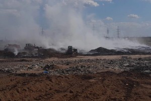 В Астраханской области проверят постоянно тлеющий мусорный полигон