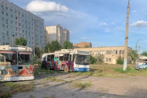 В Астрахани заметили исчезновение троллейбусов