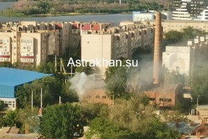 В Астрахани два дня подряд горело одно и то же здание