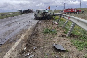 В ДТП под Астраханью пострадала девочка
