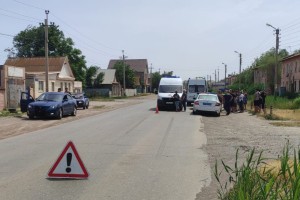 В Трусовском районе Астрахани сбили 13-летнего мальчика