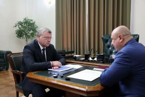 Глава ЗАТО Знаменск представил главе Астраханской области отчет о&#160;развитии муниципалитета