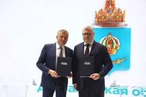 Игорь Бабушкин на ПМЭФ обсудил дальнейшее развитие газоснабжения Астраханской области
