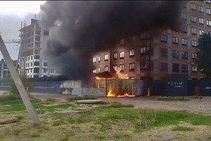 Стала известна причина пожара на территории крупного астраханского ЖК
