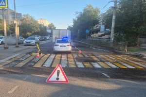 В Астрахани на улице Савушкина сбили 15-летнюю девочку