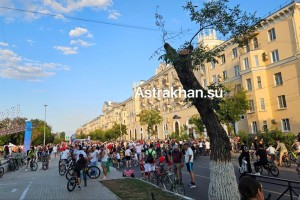 В Астрахани велопарад собрал более четырех тысяч участников