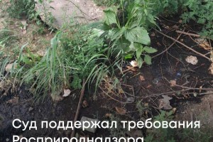 В Астрахани сточные воды загрязнили почву на 2&#160;миллиона рублей