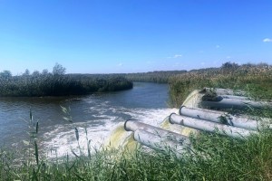 В Астраханской области стартовала подкачка воды в&#160;пересыхающие ильмени