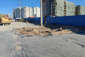 В астраханском микрорайоне началось строительство подъездных дорог