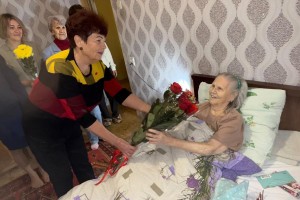 В Астраханской области ветеран Великой Отечественной отметила 95-летие