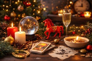 Новогодние гадания и традиции: обычаи и ритуалы в год Красной Огненной Лошади