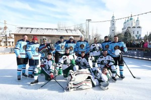 В хоккейном турнире в Астрахани победила команда губернатора Игоря Бабушкина