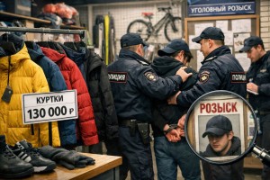 Астраханец замерз и решил украсть из магазина 5 курток