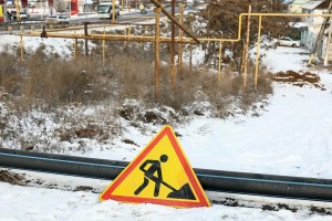 В астраханском селе продолжается капитальный ремонт напорного коллектора центральной канализации