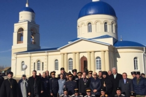 В селе Солодники Черноярского района свои двери для прихожан открыла церковь Введения во храм Пресвятой Богородицы