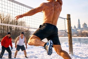 18 января в Астрахани пройдет турнир по волейболу на снегу