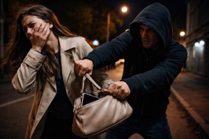 Астраханец избил и ограбил девушку посреди улицы