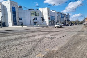 В Астрахани приступили к комплексной модернизации улицы Боевой