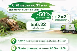 «ЭкоЦентр» запустил беспрецедентную акцию по приему растительных и строительных отходов
