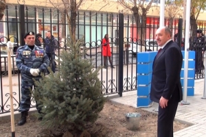 В Астрахани заложена «Полицейская аллея»