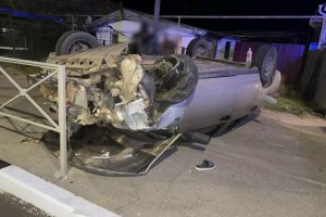 В Астраханской области мужчина угнал машину бывшей жены и попал в ДТП