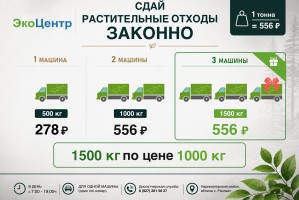 Астраханцам предлагают легально и выгодно утилизировать растительные отходы
