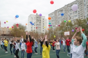 В Астрахани открылась очередная спортивная площадка для школьников