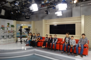 Общественный совет организовал для детей экскурсию на телеканал  «Астрахань 24»
