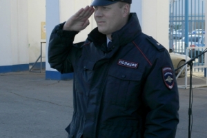В Астрахани состоялся гарнизонный развод полка патрульно-постовой службы полиции