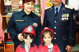Акция «Безопасный Новый Год» в детском саду «Полянка»
