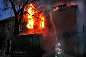 За 10 дней нового года в Астраханской области произошел 21 пожар