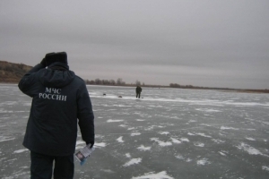 Мониторинг толщины льда на 18.01.2016